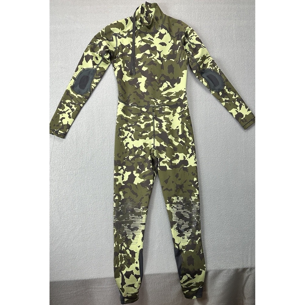 Nike X MMW Matthew M Williams Camouflage Long Sleeve Bodysuit Size Small Wetsuit - Picture 1 of 11